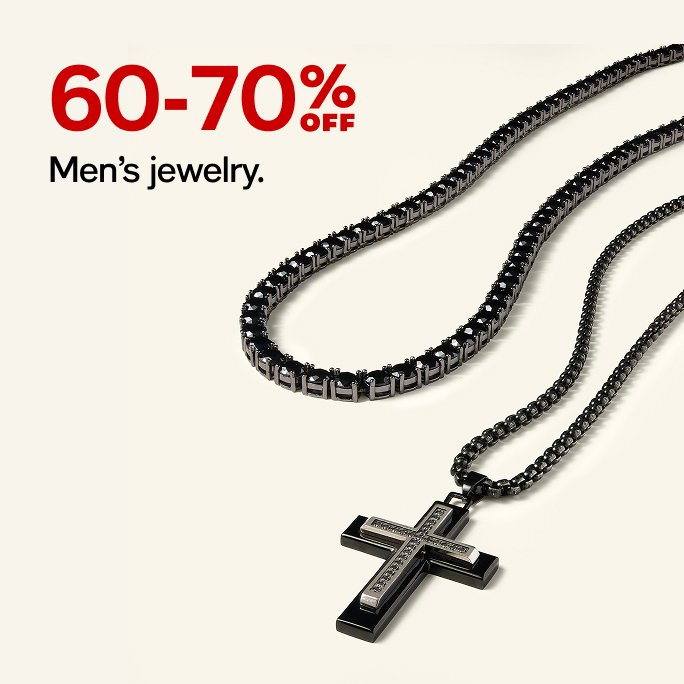 60-70% Off Men's Jewelry