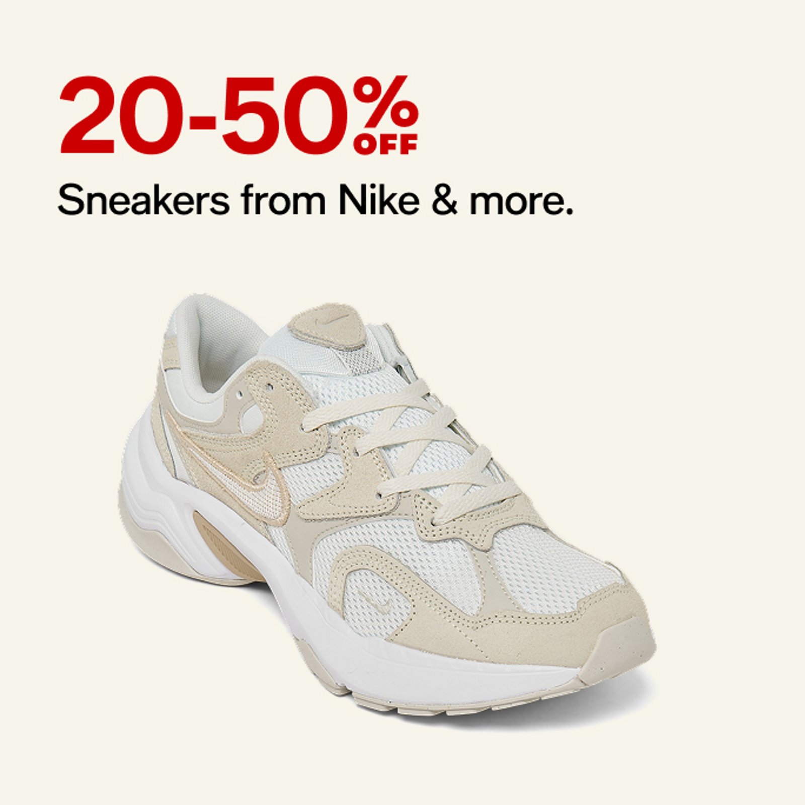 20-50% Off  Sneakers from Nike & More