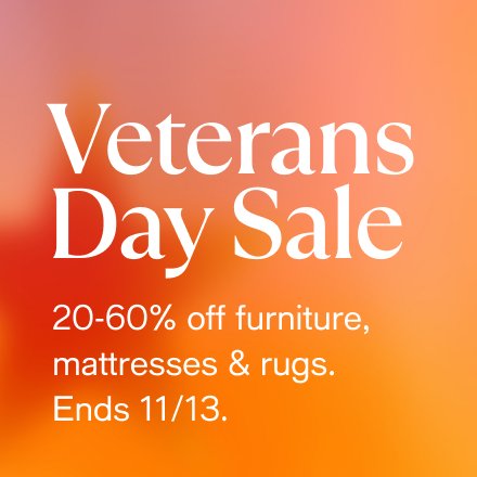 Verterans Day Sale 