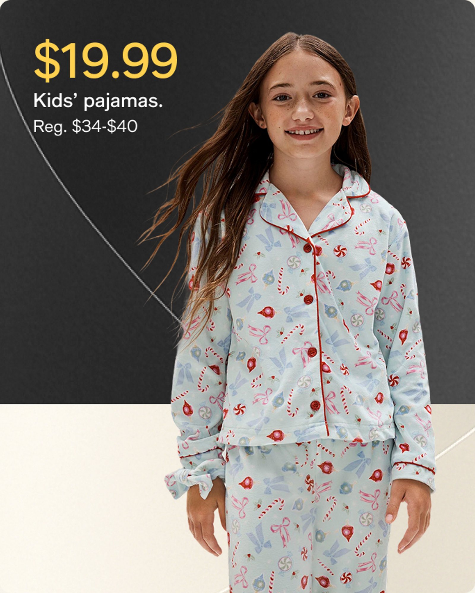 $19.99 kids pajamas