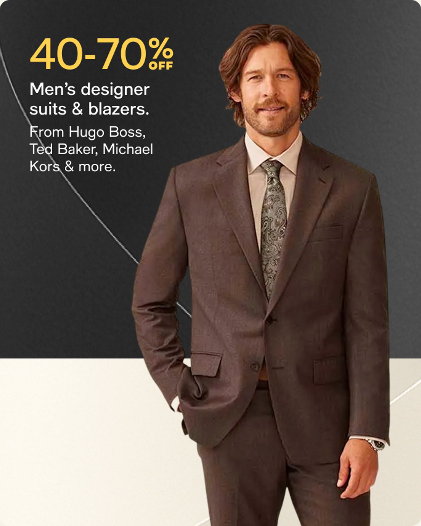 40-70% Mens suits & blazer