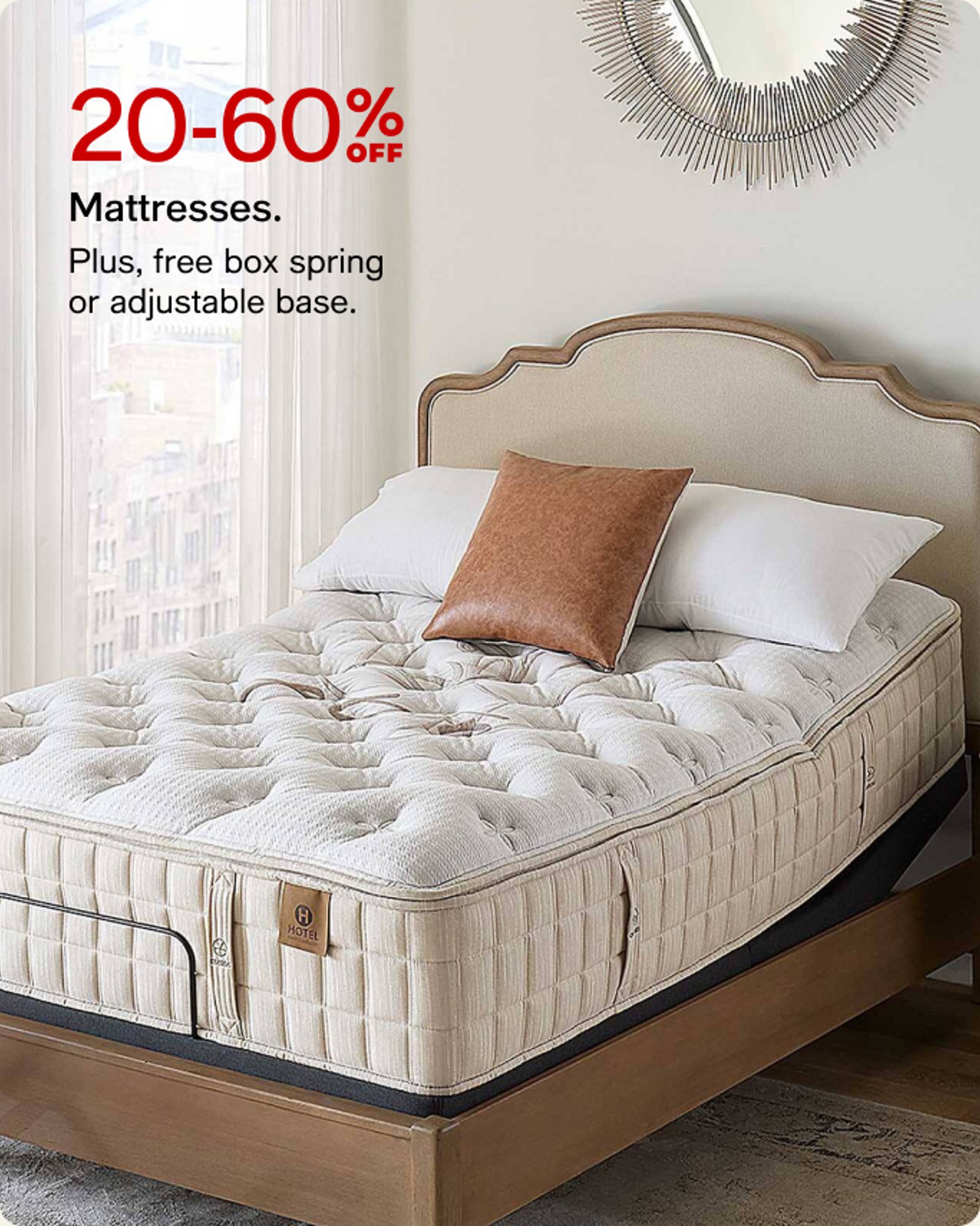 20-60% Mattresses
