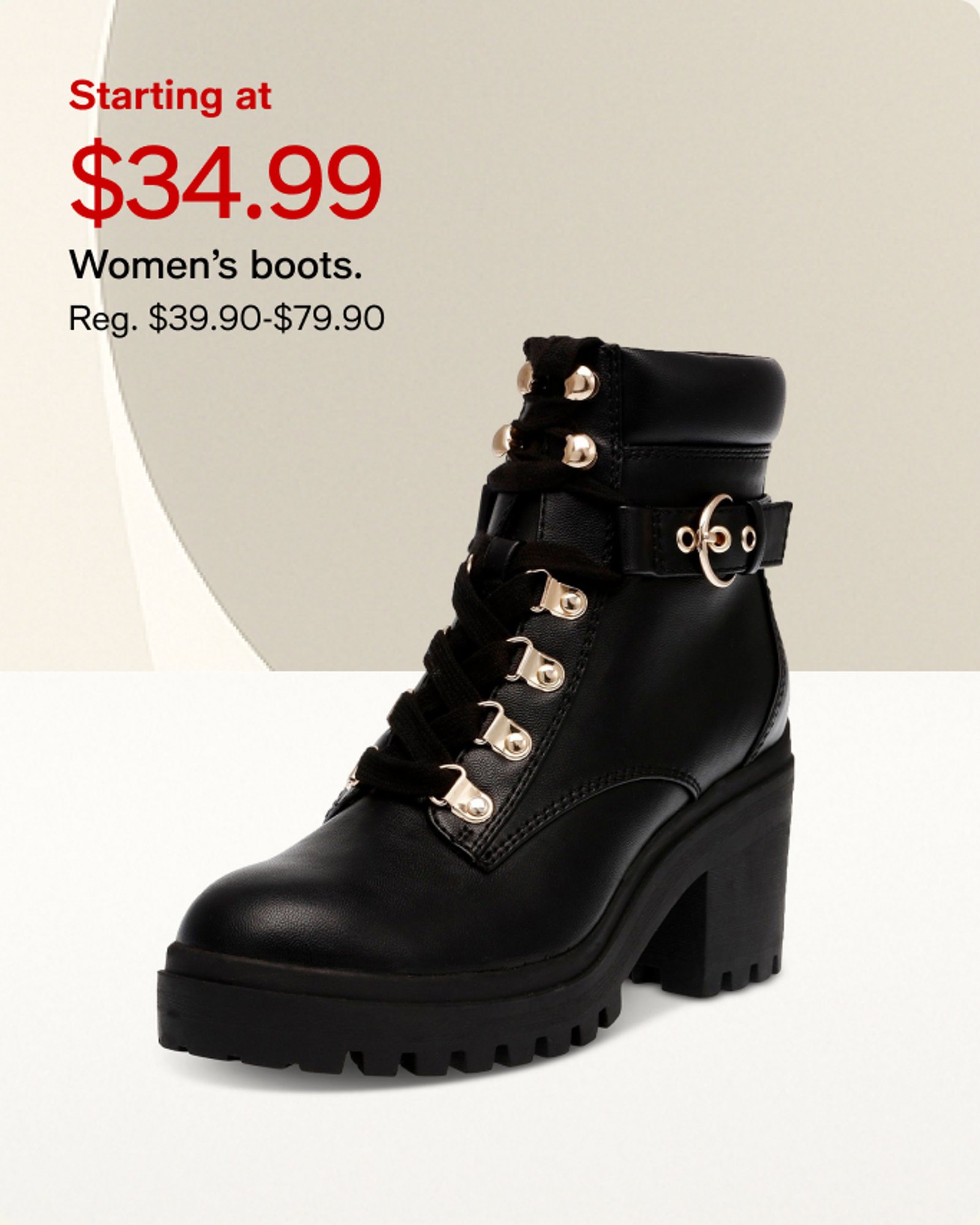 34.99 Women's Boots