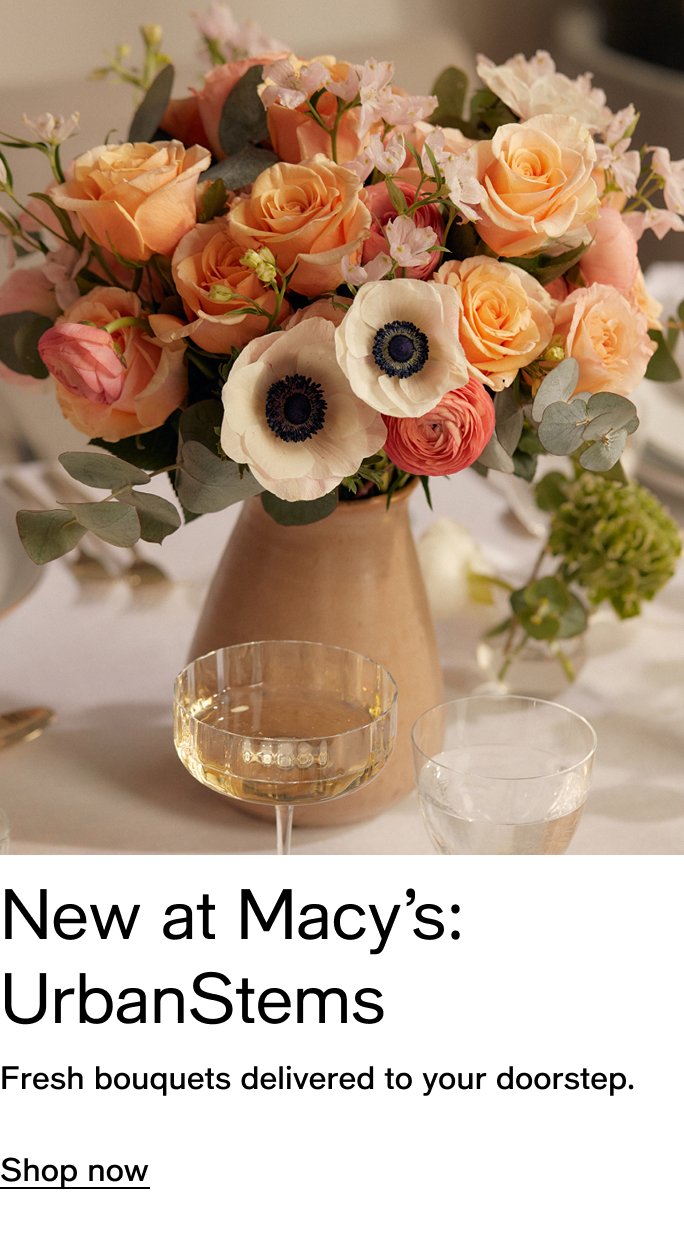 New at Macy's: UrbanStems